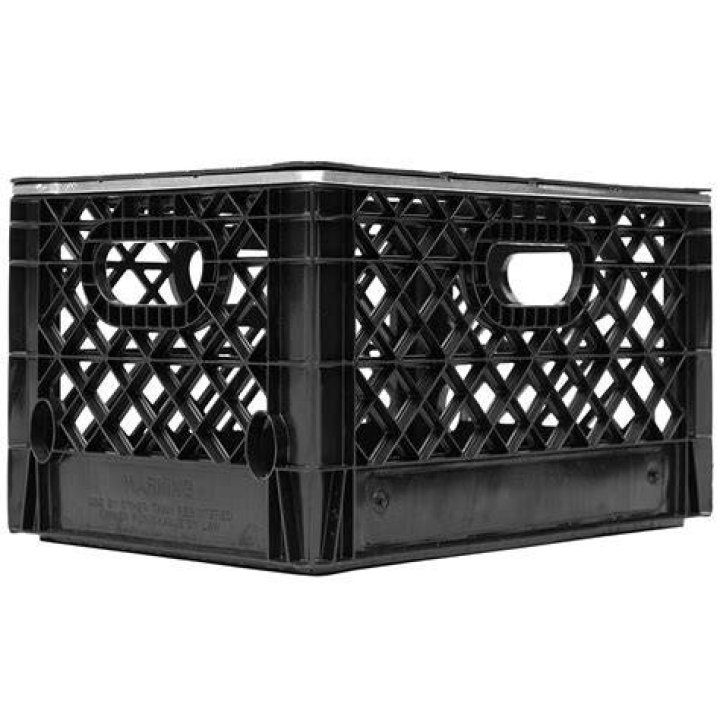 24 Qt. Milk Crate (Rectangular) Holds 6 Gallon Jugs