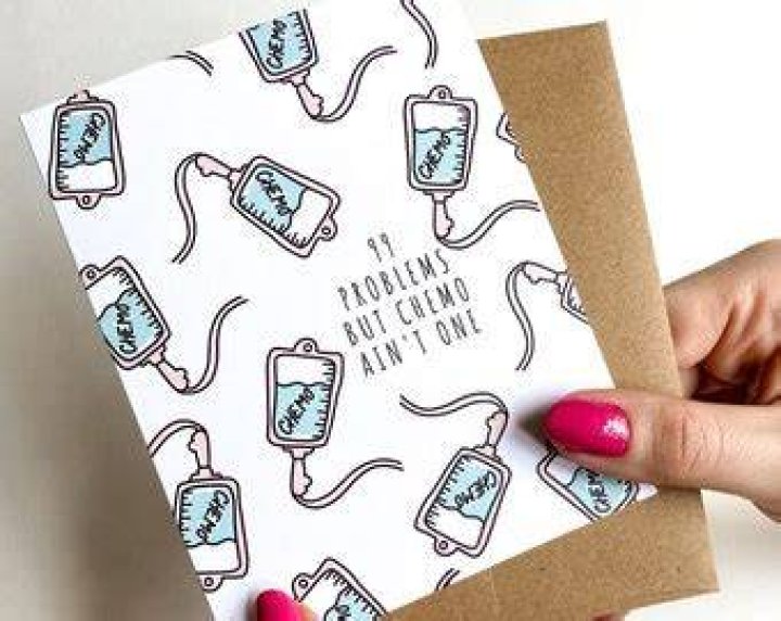 99 Problems Chemo Card Finished Chemo Card Congrats Chemo Done Etsy