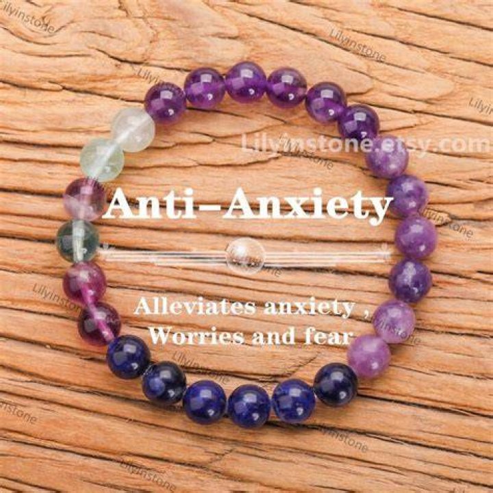 Anxiety Relief Bracelet Anxiety Bracelet Amazonite Smoky Etsy