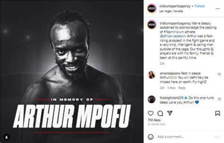 Arthur Mpofu death How did the MMA fighter die? Cause of death and