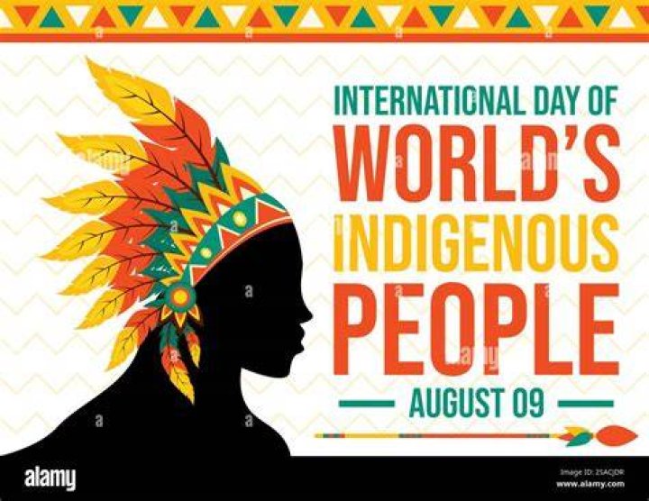 August 9 is the International Day of the World's Indigenous People