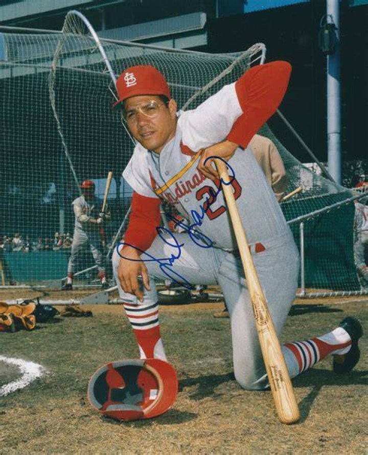 AUTOGRAPHED JULIAN JAVIER 8x10 St. Louis Cardinals photo Main Line