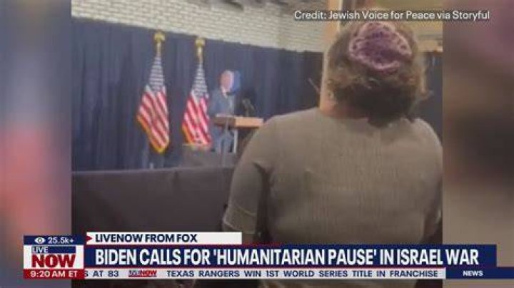 Biden is heckled by rabbi at Minneapolis fundraiser who demands