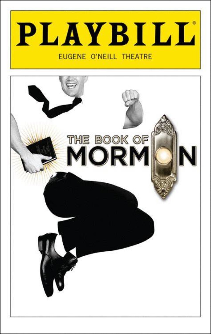 Book of Mormon Playbill Broadway playbills, Book of mormon broadway