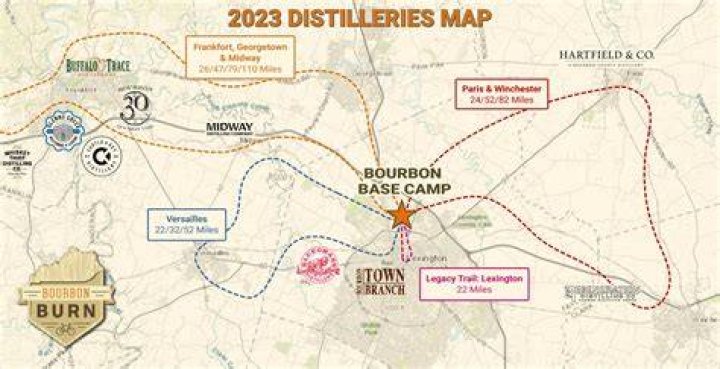 Bourbon Country Burn 2023 ThreeDay Bicycle Tour of Kentucky's