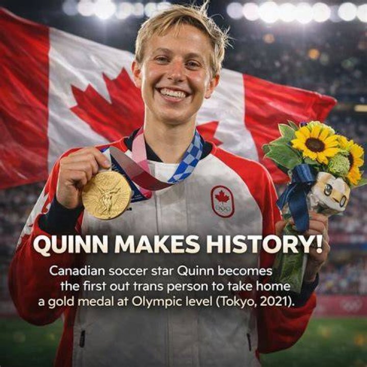 Canadian Soccer Star Quinn First Openly Trans, Nonbinary