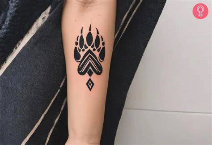 Captivating Bear Paw Tattoo Designs And Symbolism