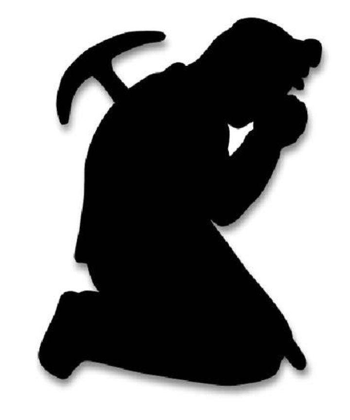 Coal Miner Silhouette at GetDrawings Free download
