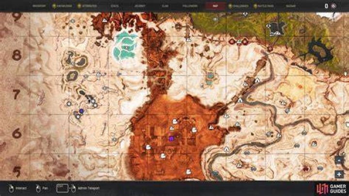 Conan exiles boss locations map