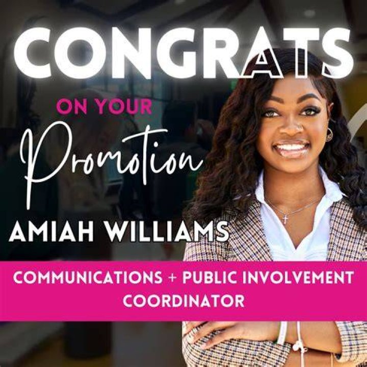 Congratulations to Communications Coordinator Hulquist on her