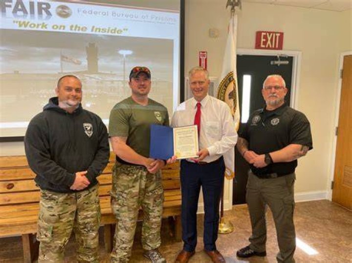 Congressman Fred Keller honors local correctional officers during