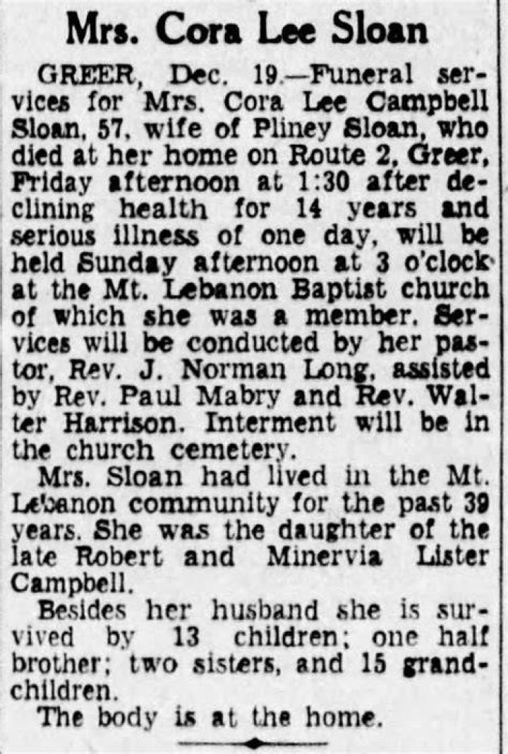 Cora Lee Ingebretson Obituary 2023 Pedersen Funeral & Cremation Service