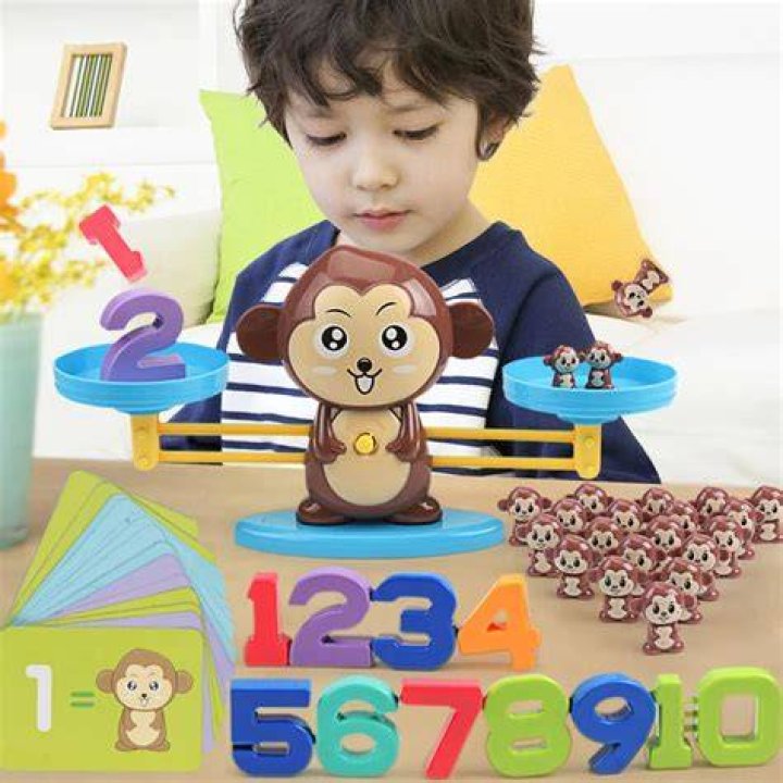 Counting Monkey Softoys
