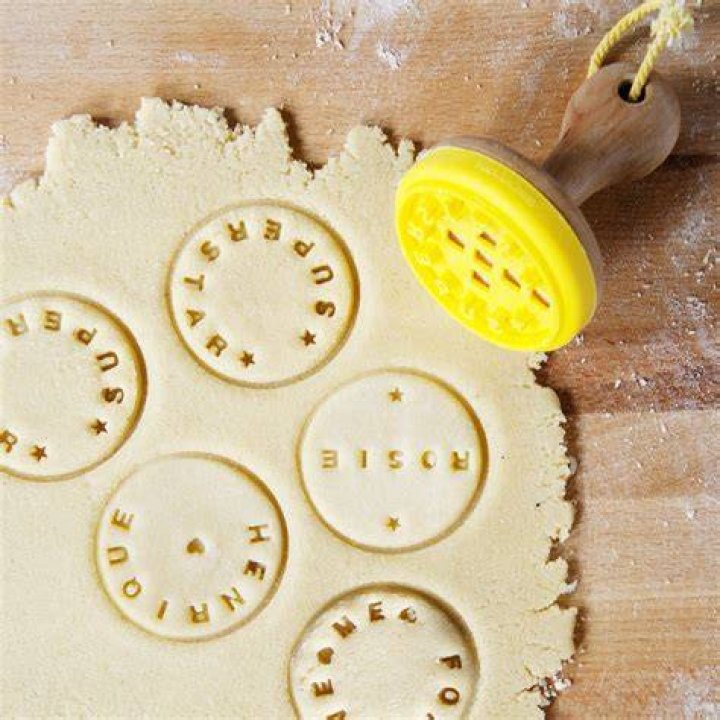Custom Cookie Stamp Add personalised stamps to your baking.