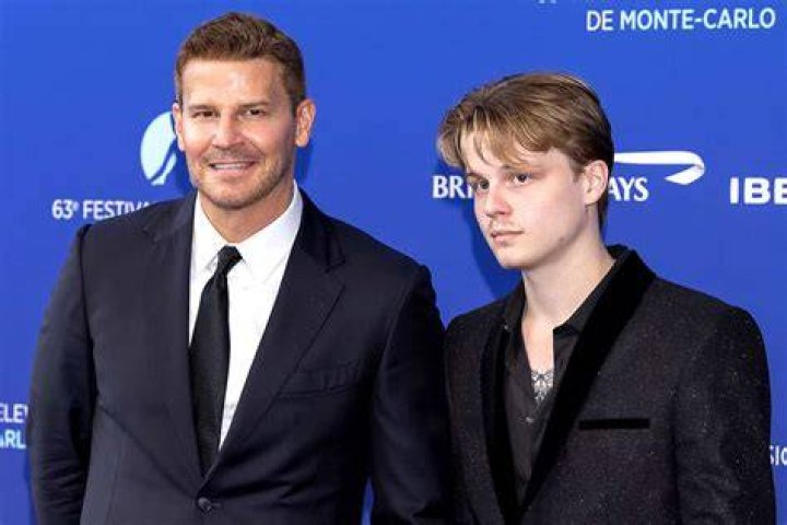 David Boreanaz and son, Jaden Christmas 2016 David Boreanaz, Seeley