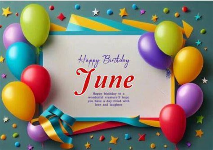 Download wallpapers Happy Birthday June, 4k, Birthday Balloon