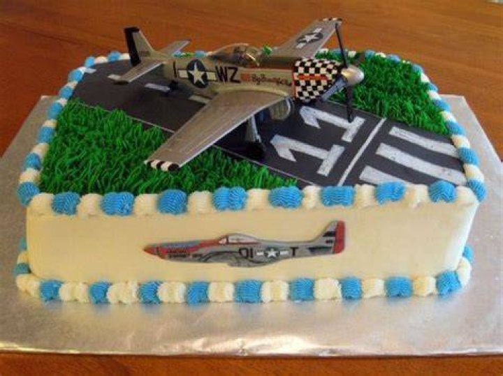 Fighter Plane Cake Planes birthday cake, Planes cake, Cake