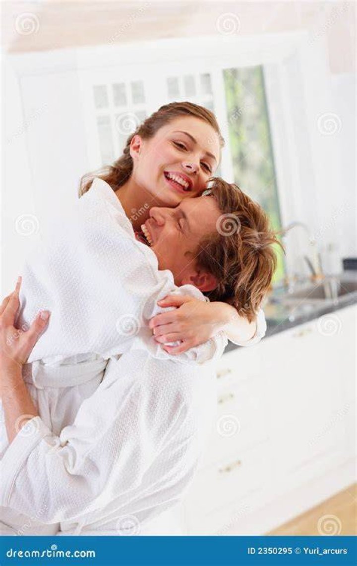 Fooling Around in the Morning Stock Photo Image of boyfriend