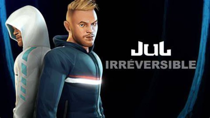French Rapper JUL Transformed into Stylized Digital Character for