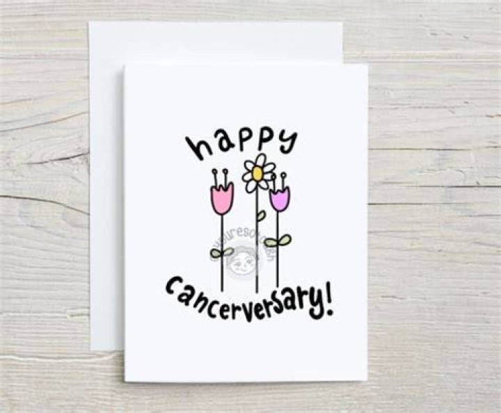 Happy Cancerversary Card Zazzle