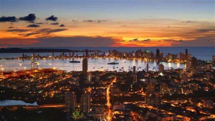 HD wallpaper cartagena, night, city, bocagrande, foccus, building