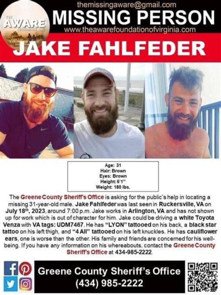 Jake Fahlfeder Missing Update 2023 Is He Found Alive?