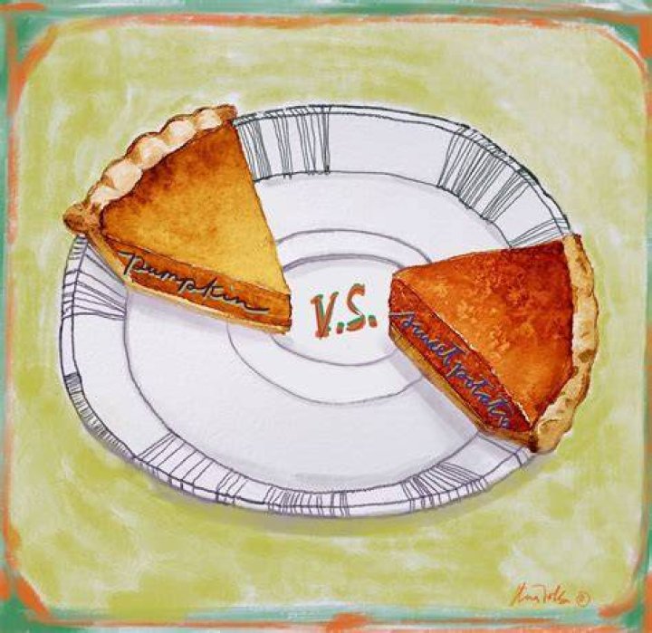 Just Folks. Pumpkin Pie vs. Sweet Potato Pie? &mdash;