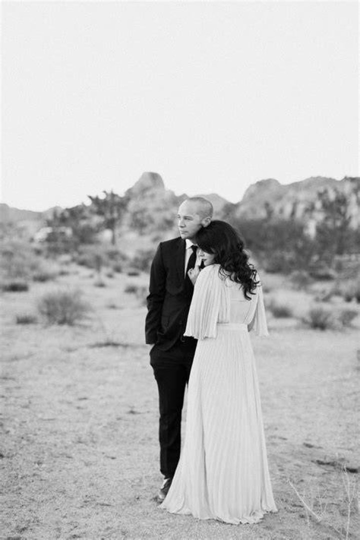 Laura & Aaron Joshua Tree &mdash; Vine and Light North Carolina Wedding