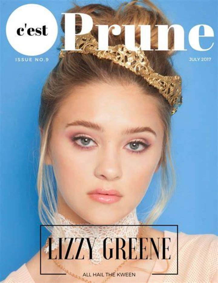 Lizzy Greene Prune Magazine July 2017 Cover and Pics • CelebMafia