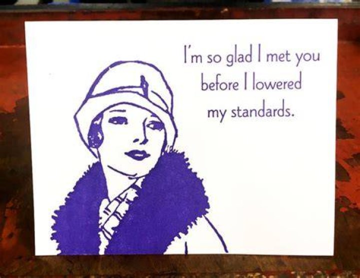 Lowered Standards LadyPilotLetterpress