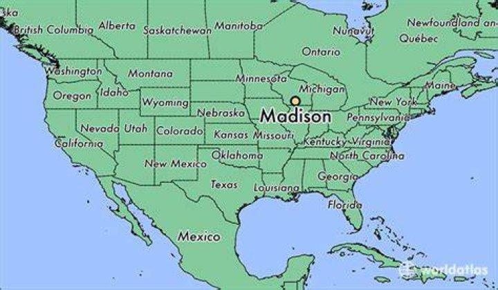 Madison, WorldAtlas