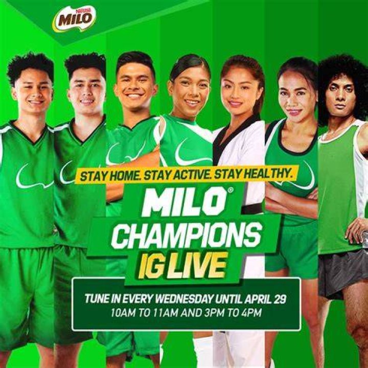 MILO Champions IG Live Lets Parents And Kids Train Online With National