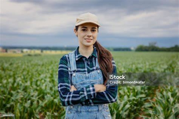 Modern Farmer, Female Farmer, Stock Images, Stock Photos, Organic