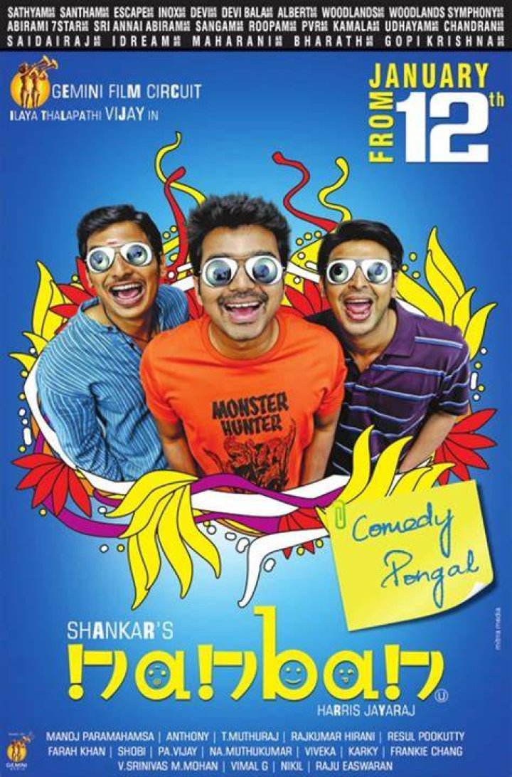 Nanban Movie Cast and Crew