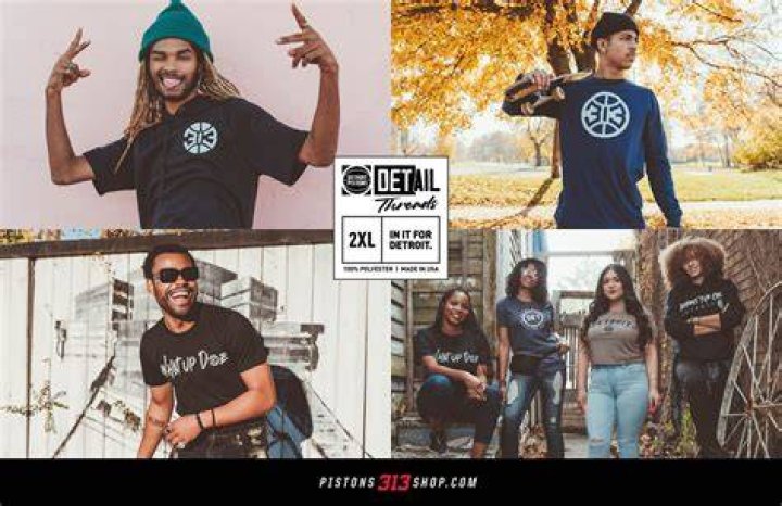 New fan merchandise puts Detroit Pistons' focus on city of Detroit