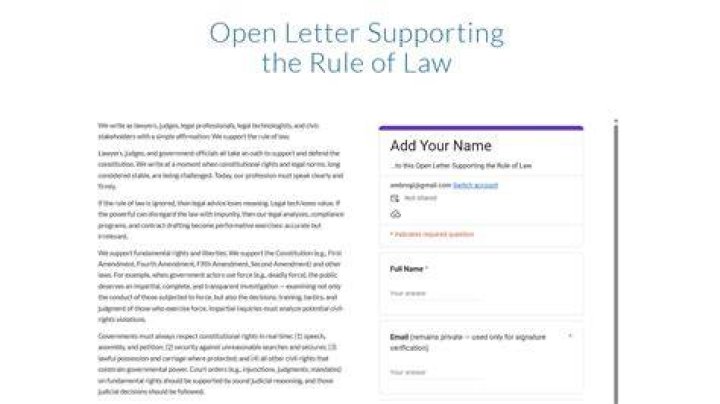 Open Letter Supporting the Full Inclusion of Transgender and All