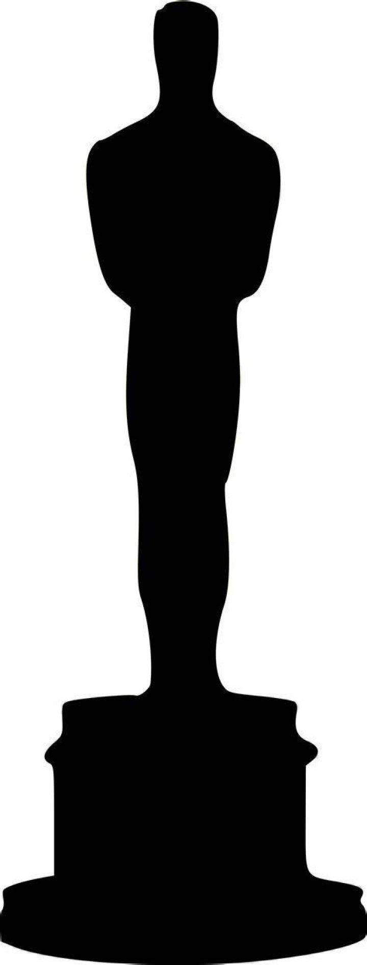 Oscar Silhouette SVG Oscar Academy Awards Vector Graphic Etsy