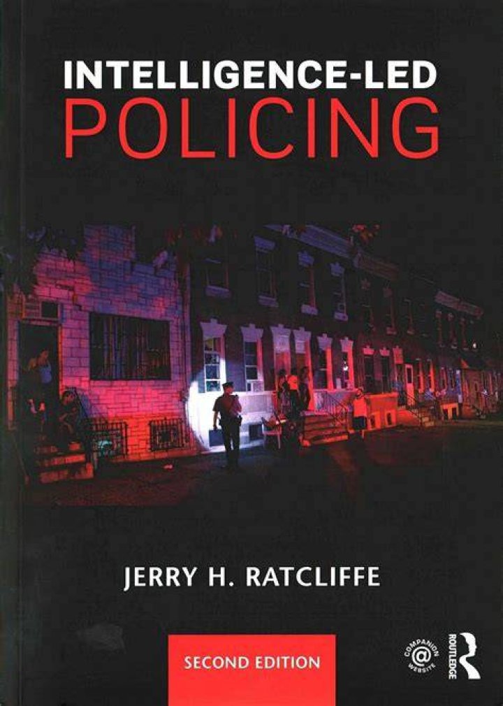 [PDF] IntelligenceLed Policing by Jerry H. Ratcliffe eBook Perlego