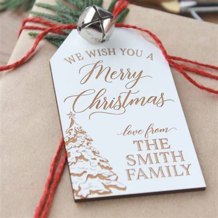 Personalized Holiday Gift Tags Pomp & Revel