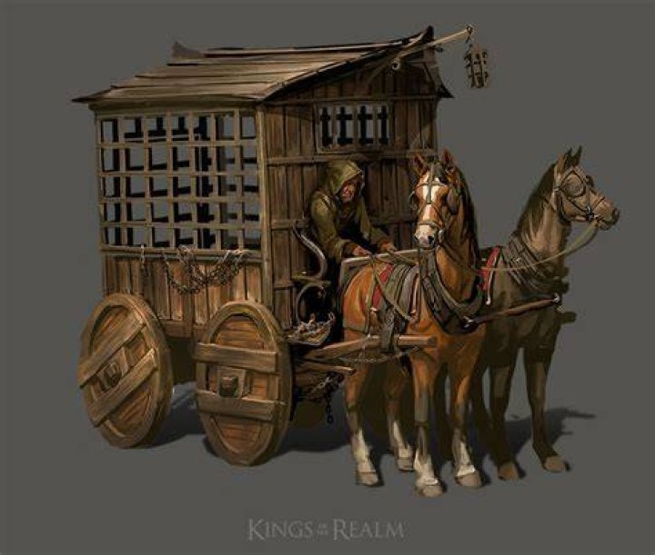 Prison Wagon Environment concept art, Art, Concept art