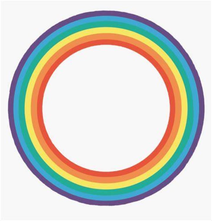 Rainbow Pride circle frame border, rainbow , pride , circle , frame