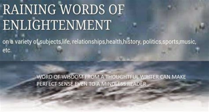 RAINING WORDS OF ENLIGHTENMENT Jackie JoynerKersee Destination Greatness