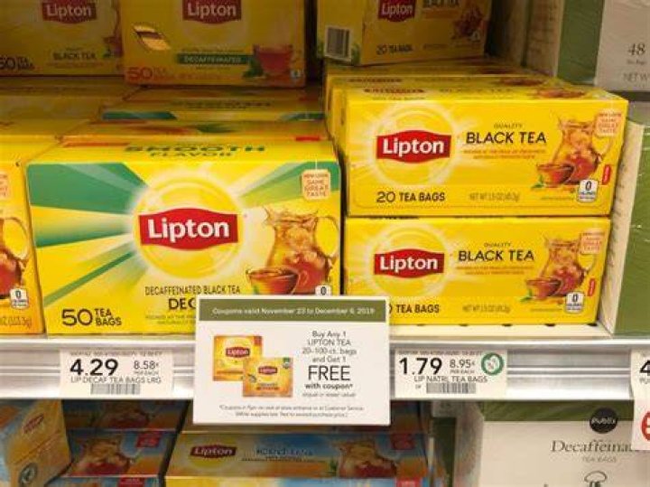Save 0.75/1 Lipton Tea Coupon