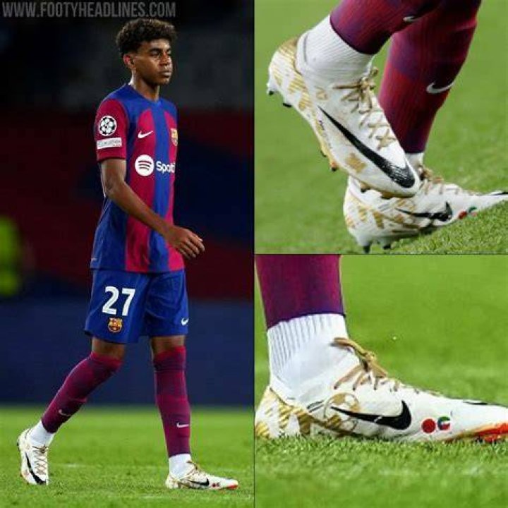 Special Lamine Yamal Custom Boots Footy Headlines