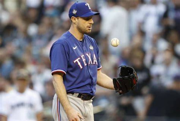 Texas Rangers pitcher Max Scherzer started in Fort Worth