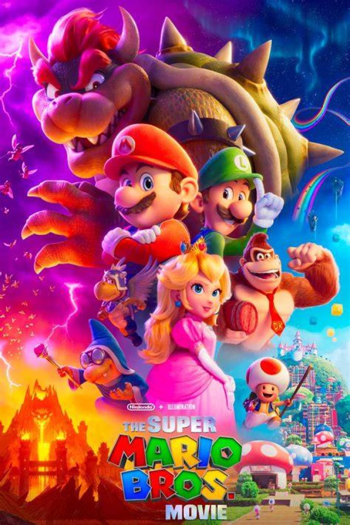 The Super Mario Bros. Movie Princess Peach Character Poster Super