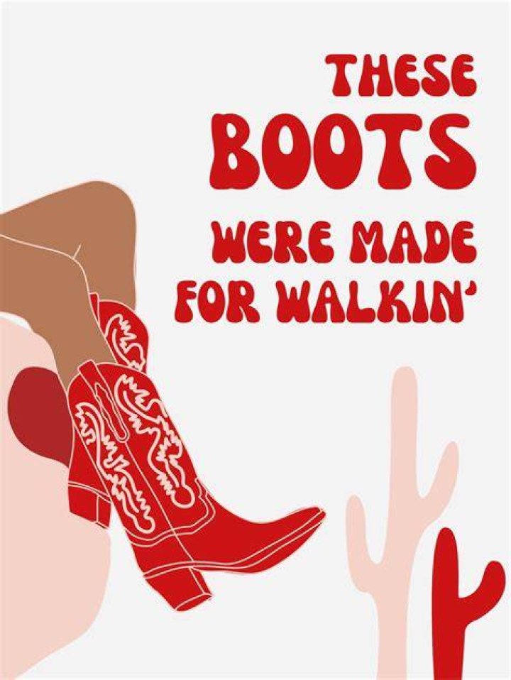 These boots were made for stomping. Scrolller