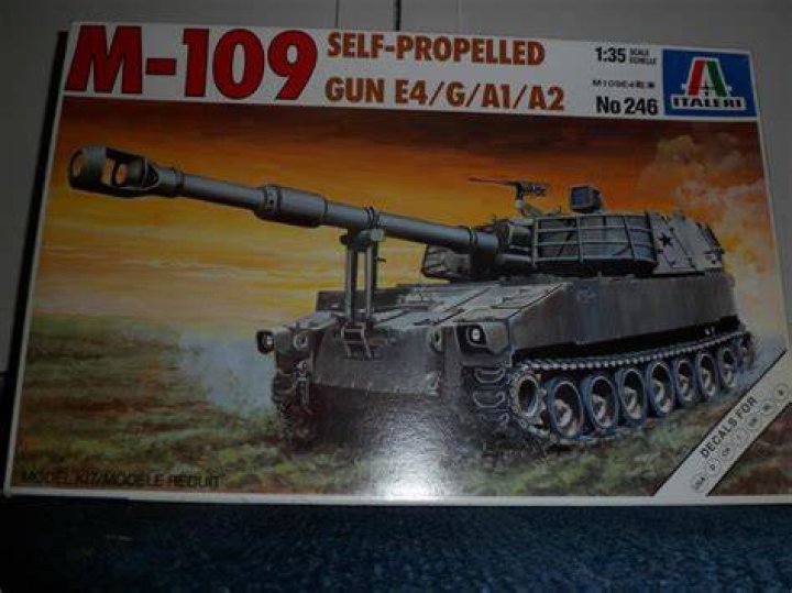 Toon onderwerp Italeri M109 DOHER 1/35 Militaire tank, Militaire