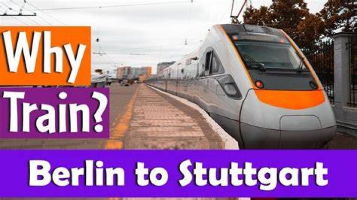 Train connection from Stuttgart Why does the train to Berlin take so