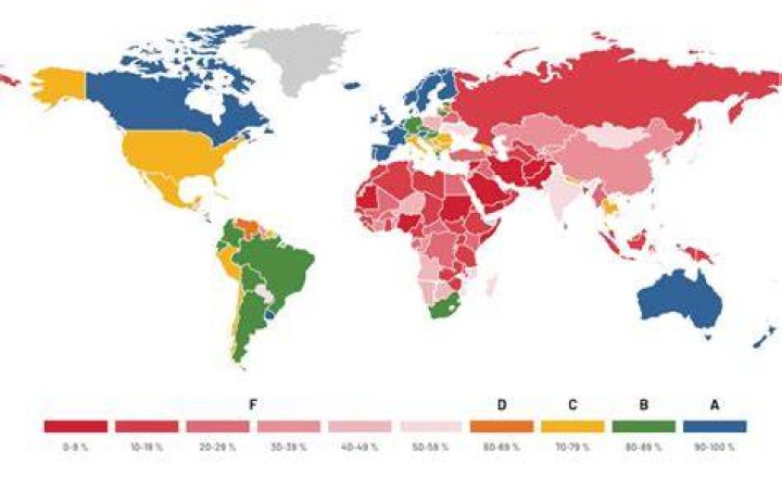 United States scores a C on global LGBTQ+ human rights scorecard A